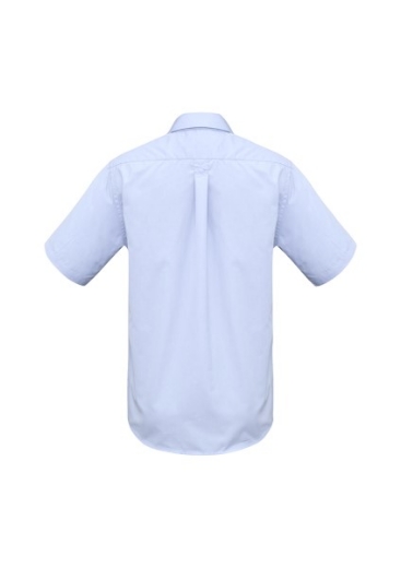 Picture of Biz Collection Mens Base Shirt Short Sleeve 65% Polyester 35% Cotton Poplin